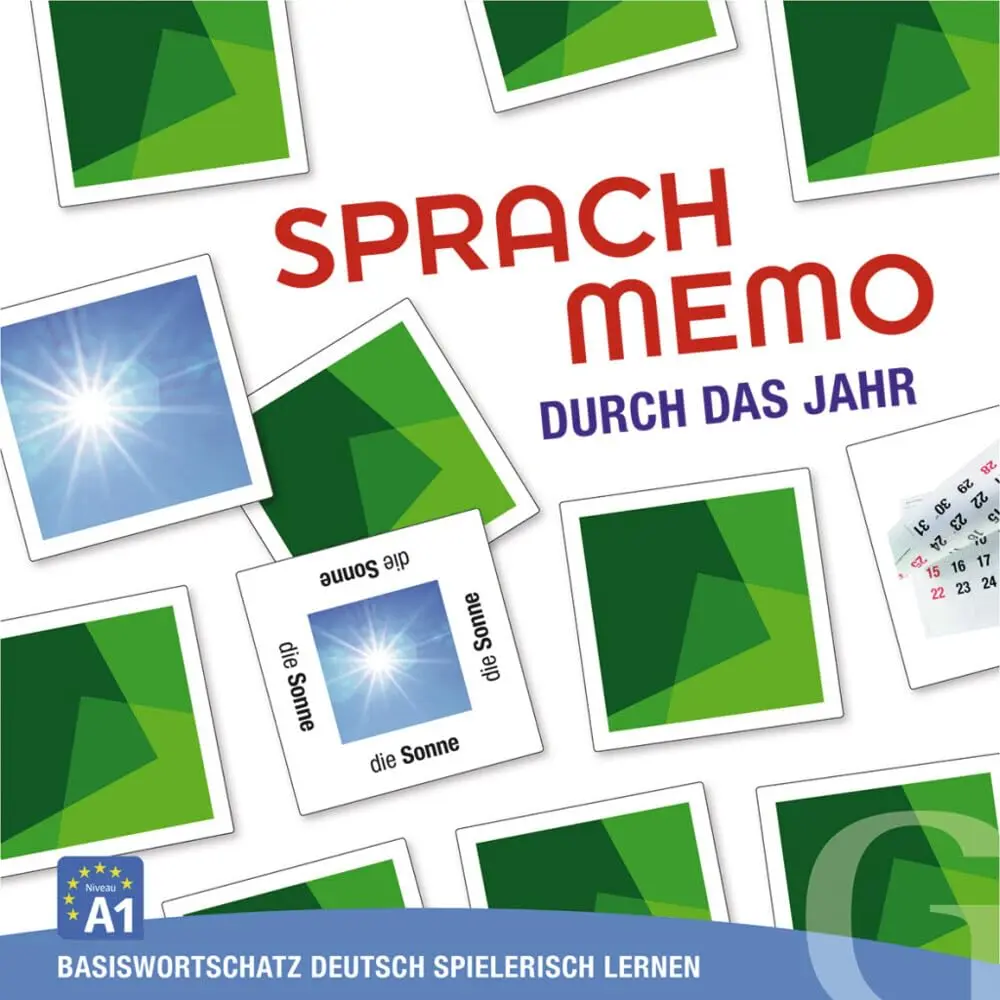 Обкладинка "Sprachmemo Deutsch: Durch das Jahr"