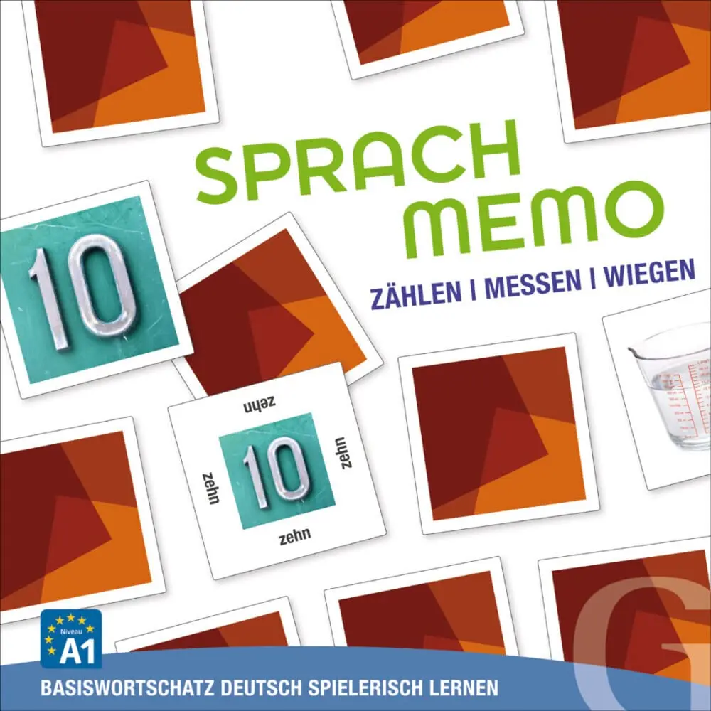 Sprachmemo Deutsch: Zahlen | Messen | Wiegen