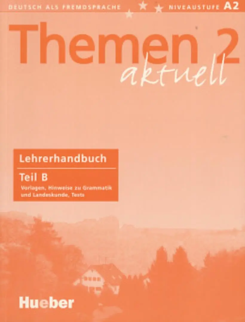 Обкладника "Themen aktuell 2. Lehrerhandbuch. Teil B" Обкладинка "Themen aktuell 2. Lehrerhandbuch. Teil B"
