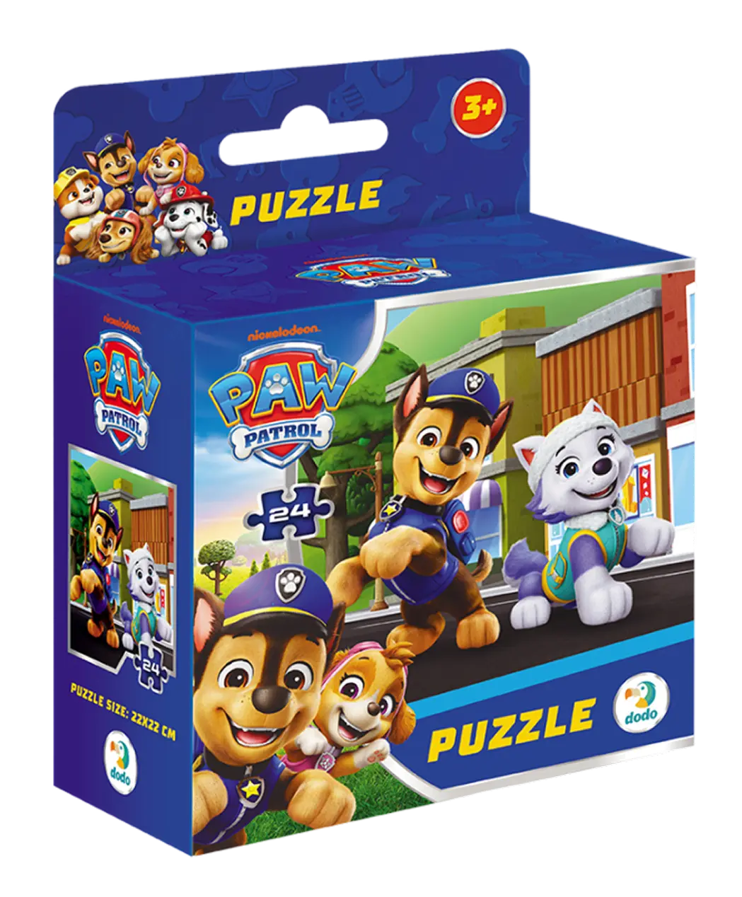 Пазл на 24 елементи Paw Patrol. Вулицями міста