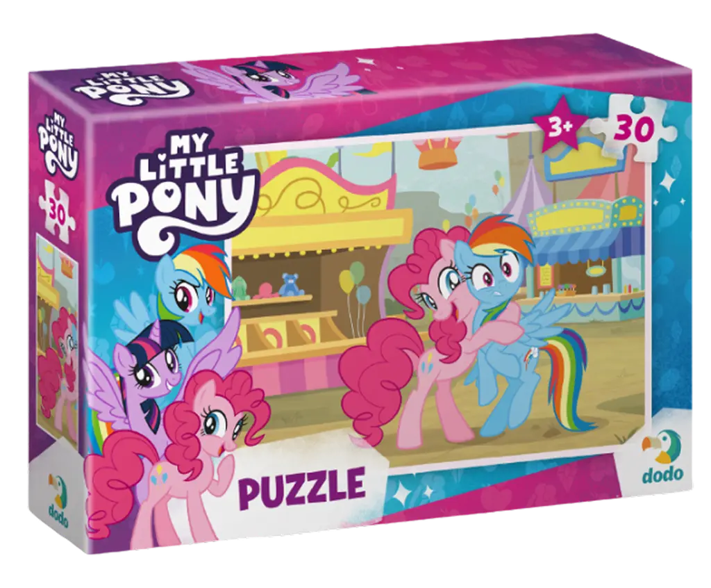 Обкладинка "Пазл на 30 елементів My Little Pony. Парк атракціонів"