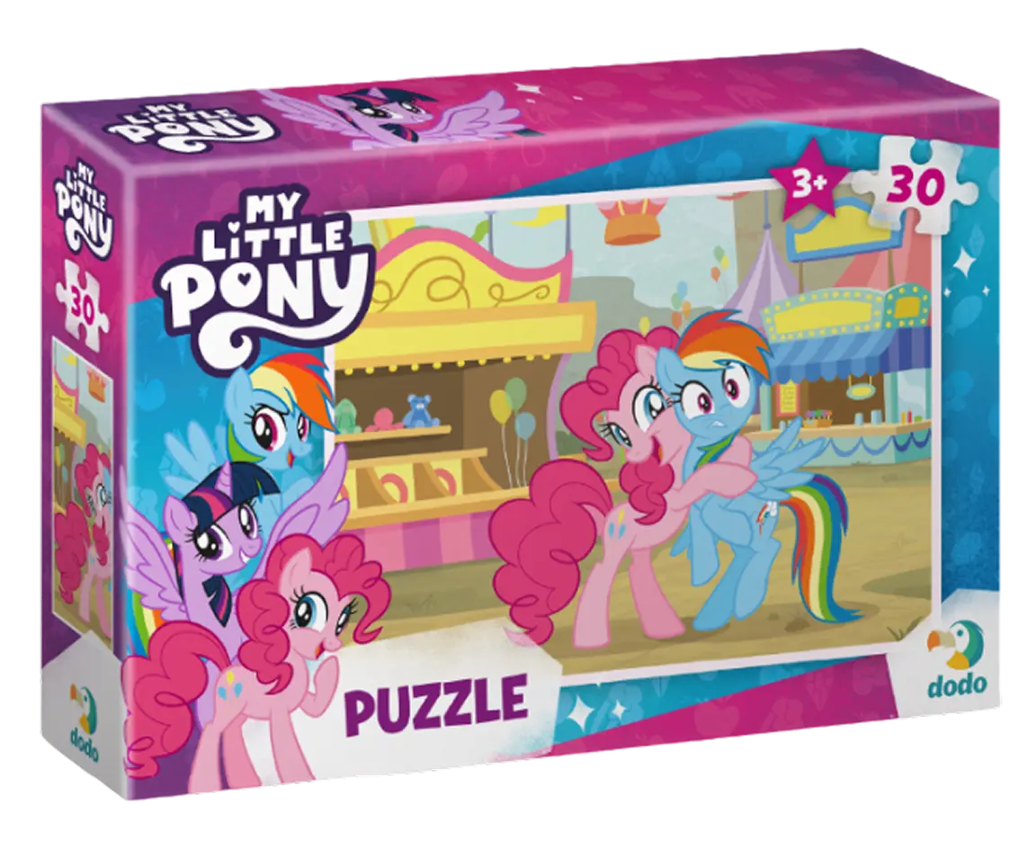 Пазл на 30 елементів My Little Pony. Парк атракціонів