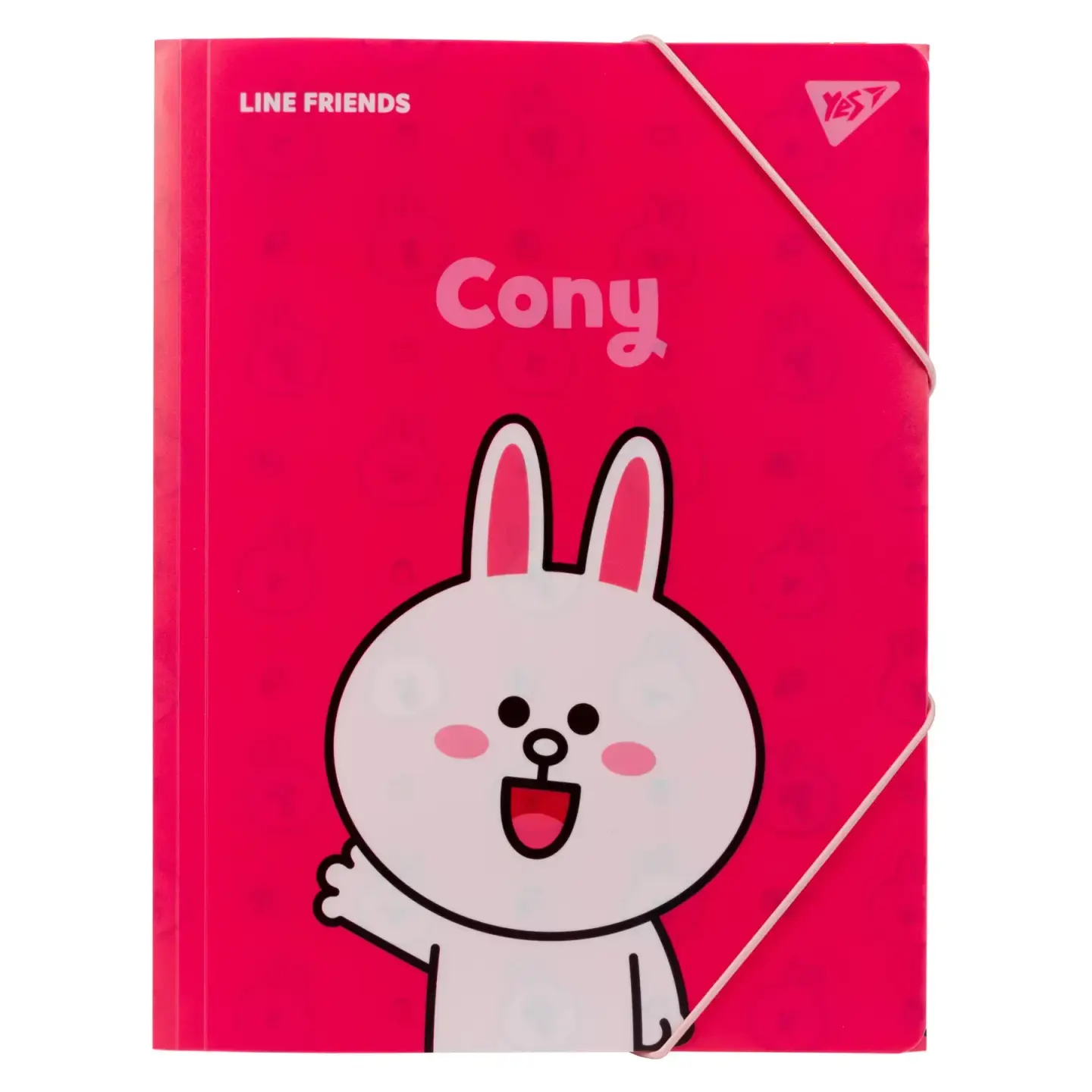 Папка YES A4 на гумці Line Friends.Cony