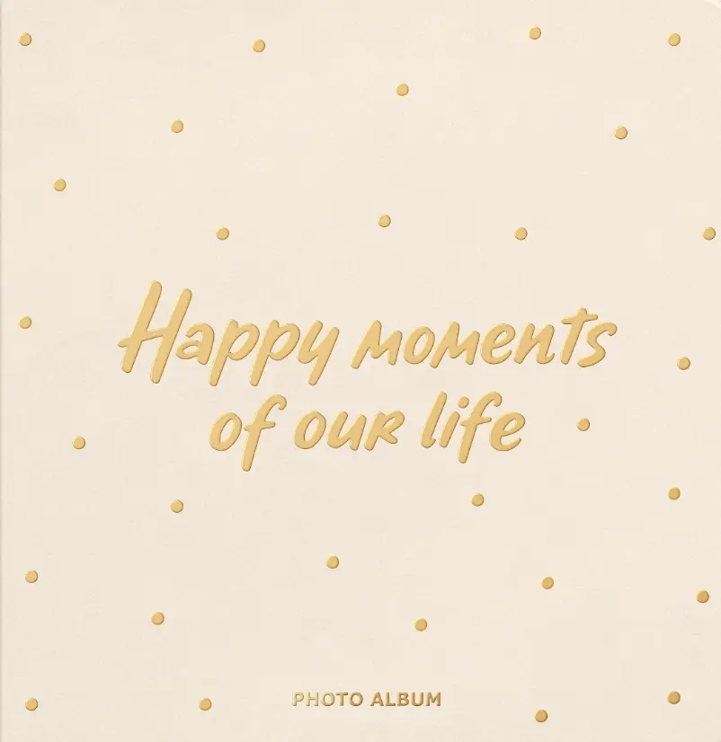 Фотоальбом «Happy moment» світлий