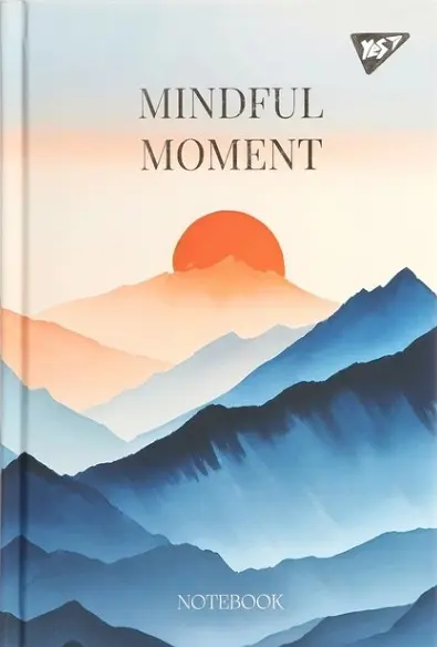 Блокнот YES А5/96 7БЦ Mindful moment, клітинка
