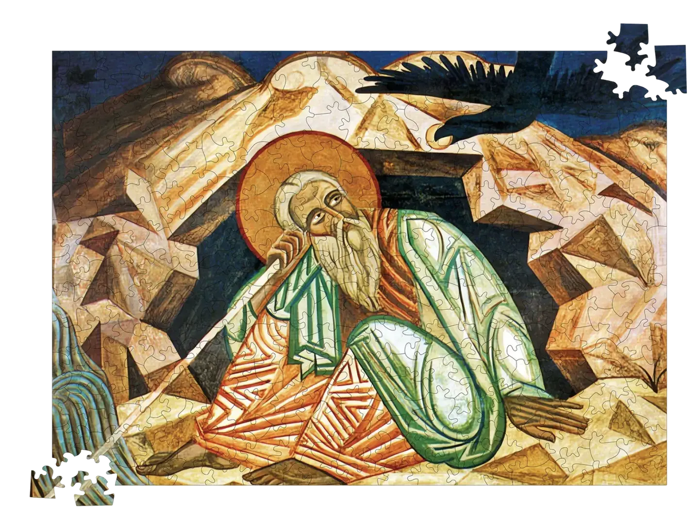 Деревʼяний пазл «Пророк Ілля. Михайло Бойчук»