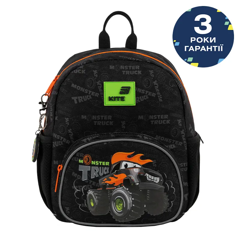 Обкладинка "Рюкзак дитячий Kite Kids Monster Truck"