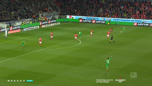 25 тур. Майнц — Боруссия Менхенгладбах 0:1. Обзор матча