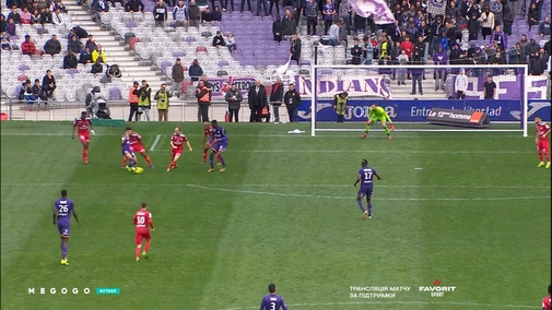 Round 28. Toulouse — Guingamp 1:0. Match overview