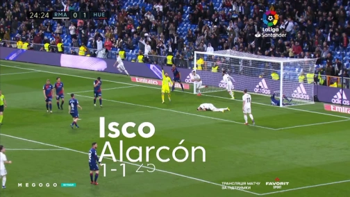 Round 29. Real Madrid — Huesca 3:2. Match overview