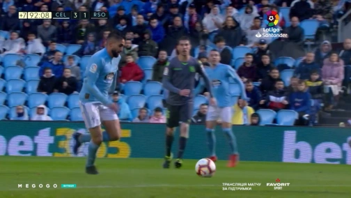 Round 31. Celta — Real Sociedad 3:1. Match overview