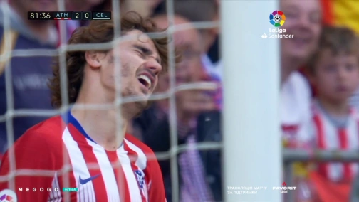 Round 32. Atletico — Celta 2:0. Match overview