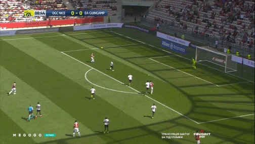 34 тур. Ницца — Генгам 3:0. Обзор матча