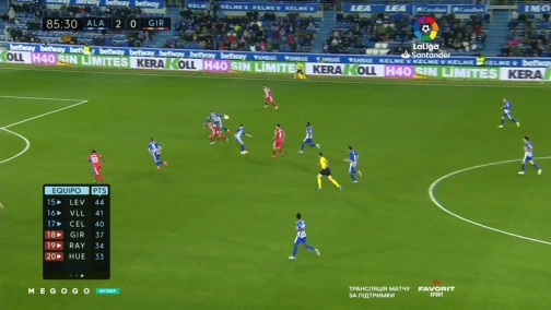 38-й тур. Алавес — Жирона 2:1. Обзор матча