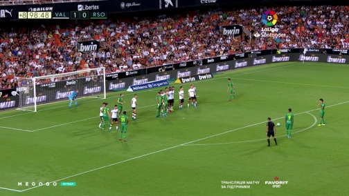 1-й тур. Валенсія — Реал Сосьєдад 1:1. Огляд матчу