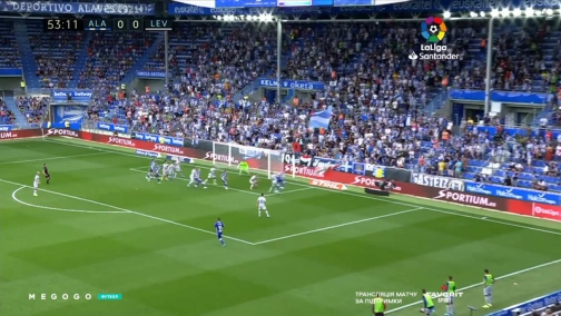 1-й тур. Алавес — Леванте 1:0. Обзор матча