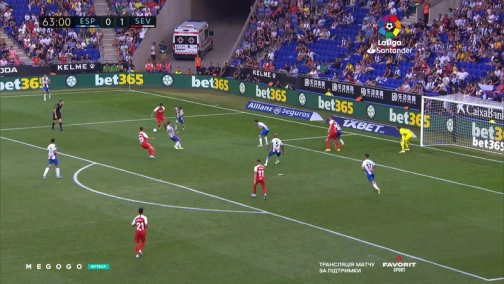 1-й тур. Еспаньйол — Севілья 0:2. Огляд матчу