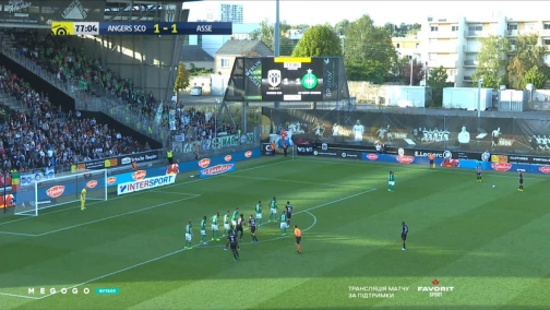 6 тур. Анже — Сент-Этьен 4:1. Обзор матча