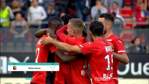 Round 6. Rennes — Lille 1:1. Highlights