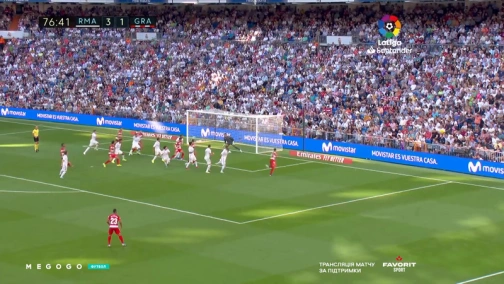 8-й тур. Реал Мадрид — Гранада 4:2. Огляд матчу