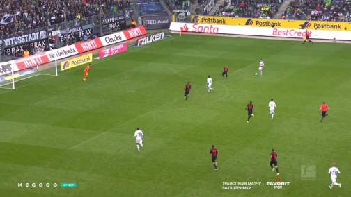 Round 7. Borussia Monchengladbach — Augsburg 5:1. Highlights