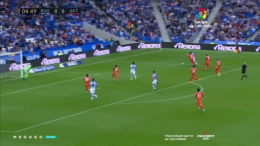 8-й тур. Реал Сосьедад — Хетафе 1:2. Обзор матча