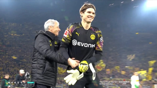 8-й тур. Боруссия Дортмунд — Боруссия Менхенгладбах 1:0. Обзор матча