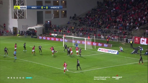 Round 10. Nîmes — Amiens 1:1. Highlights