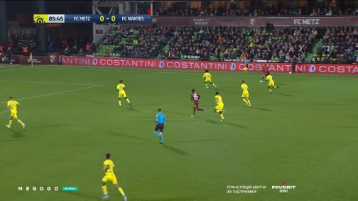 Round 10. Metz — Nantes 1:0. Highlights