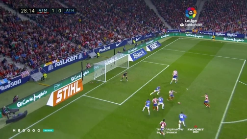 10 тур. Атлетіко — Атлетік 2:0. Огляд матчу