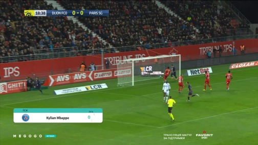 12-й тур. Діжон — ПСЖ 2:1. Огляд матчу
