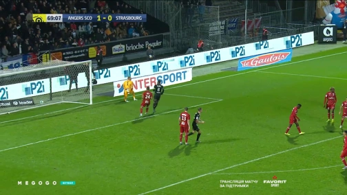 Round 12. Angers — Strasbourg 1:0. Highlights