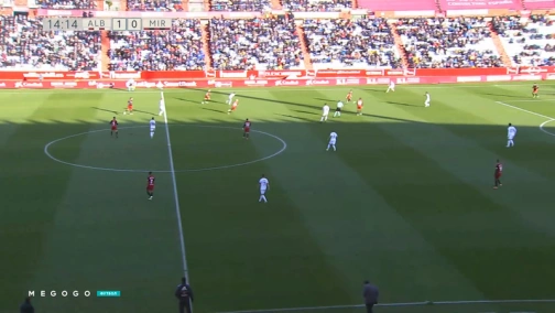 Segunda Round 17. Albacete — Mirandes 1:2. Highlights