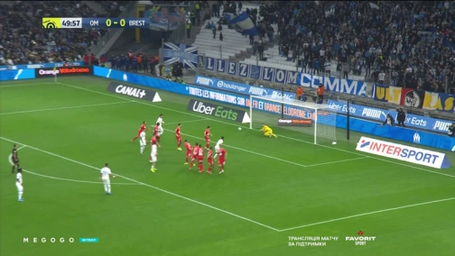 15-й тур. Марсель — Брест 2:1. Огляд матчу