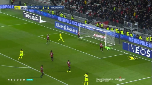 15-й тур. Ницца — Анже 3:1. Обзор матча