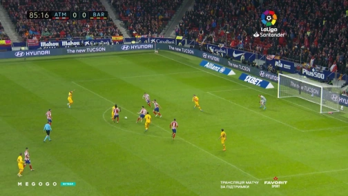 15-й тур. Атлетико — Барселона 0:1. Обзор матча