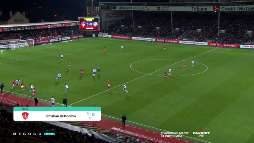 Round 16. Stade Brestois 29 — Strasbourg 5:0. Highlights