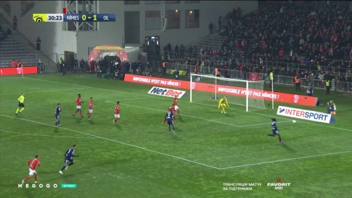 17-й тур. Ним — Лион 0:4. Обзор матча