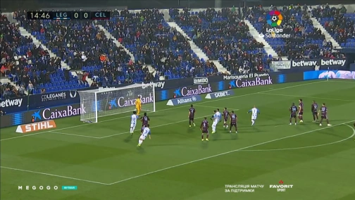 Round 16. Leganes — Celta 3:2. Highlights