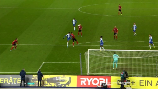 15-й тур. Герта — Фрайбург 1:0. Обзор матча