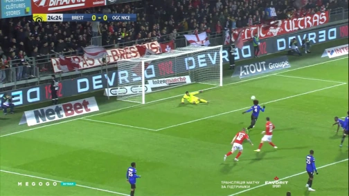 18-й тур. Брест — Ницца 0:0. Обзор матча