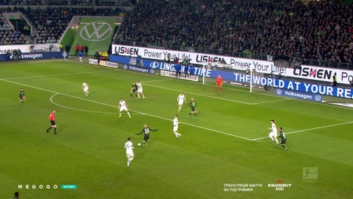 Round 16. Wolfsburg — Schalke 1:1. Highlights