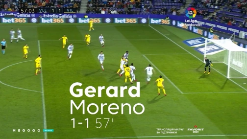 23-й тур. Вальядолід — Вільярреал. 1:1 Огляд матчу