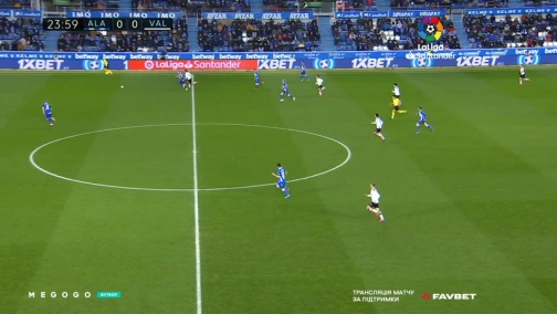 27-й тур. Алавес — Валенсия. 1:1 Обзор матча