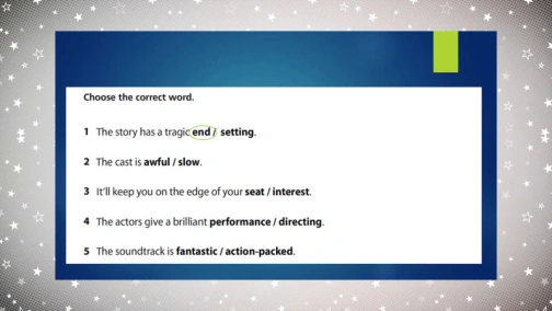 April 24, 7th Grade. English