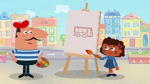 Серия 4. Трактор / Цветочная Коробка / Рыбка