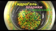 Чудо кульки, що ростуть у воді - Гідрогель - Як виростити