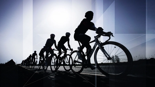Cycling. Team Time Trial