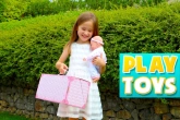 Baby Doll gets new clothes and feeding accessories! Play Toys