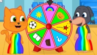 Cats Family in English - Wheel of Desires What to Wear Animation